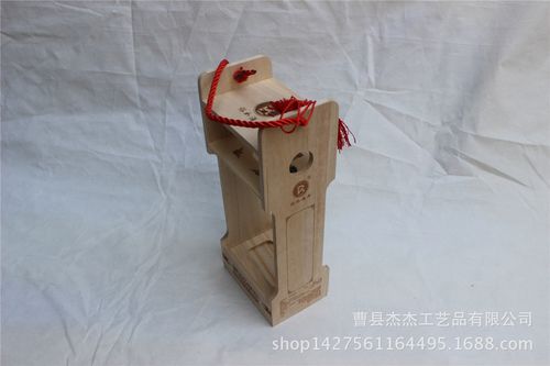 品味菏泽 曹县创意木制白酒包装盒，彰显高档品质